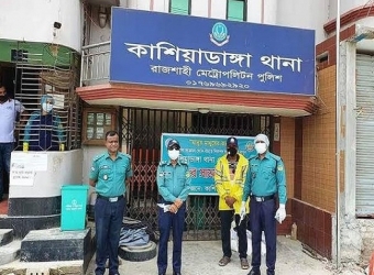 রাজশাহীতে পূর্ব শত্রুতার জের ধরে বসতবাড়িতে আগুন, থানায় মামলা 